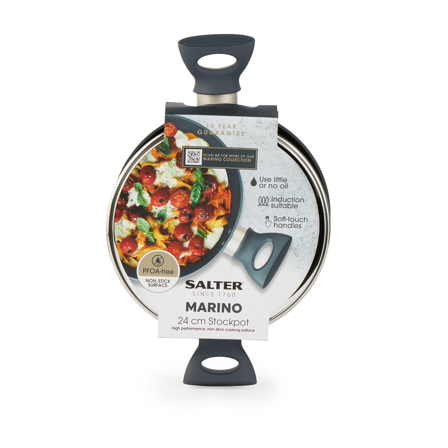 Marino 24cm Stockpot Grey Image 5