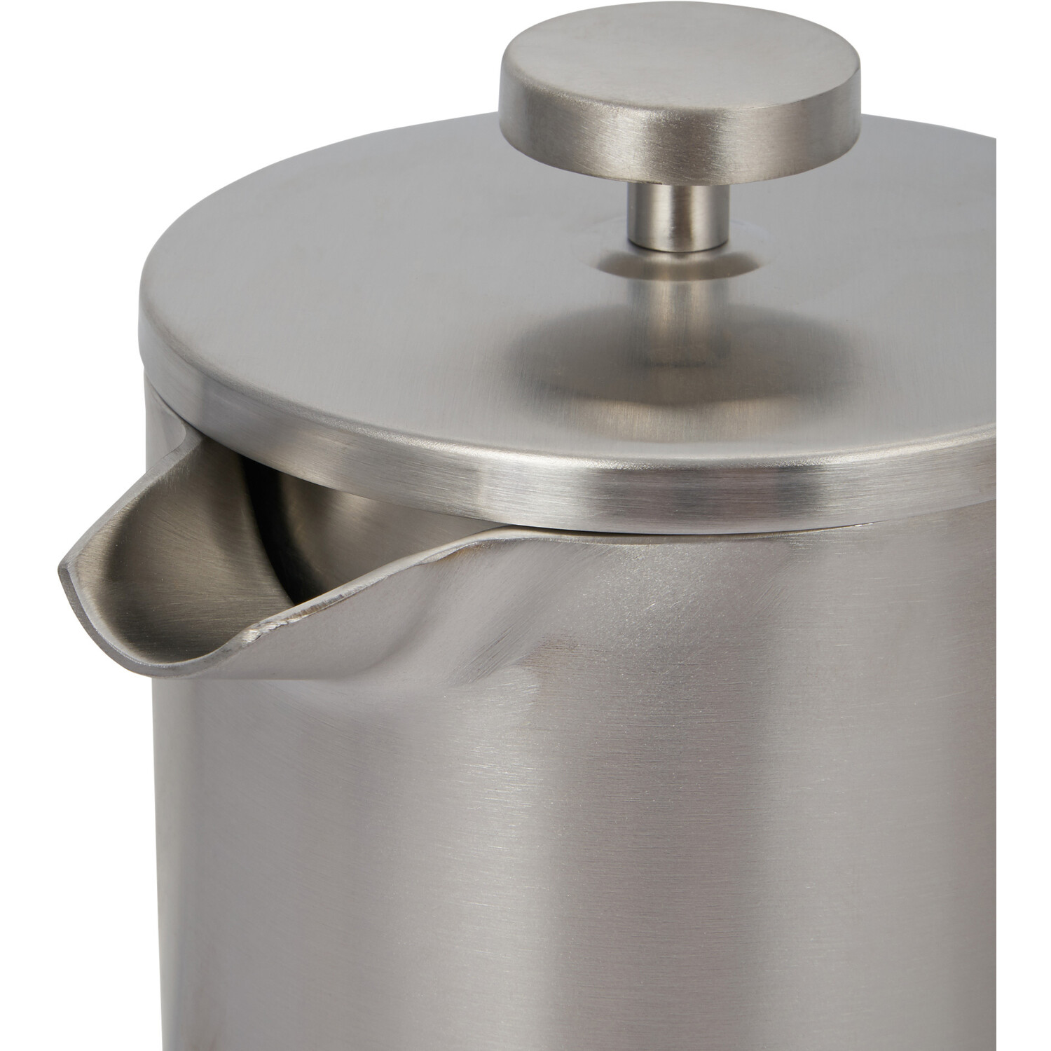 1L Stainless Steel Cafetiere - Silver Image 3