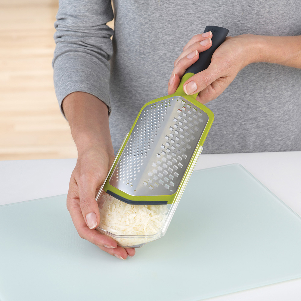 Joseph Joseph Twist Green Coarse and Fine Grater Image 2