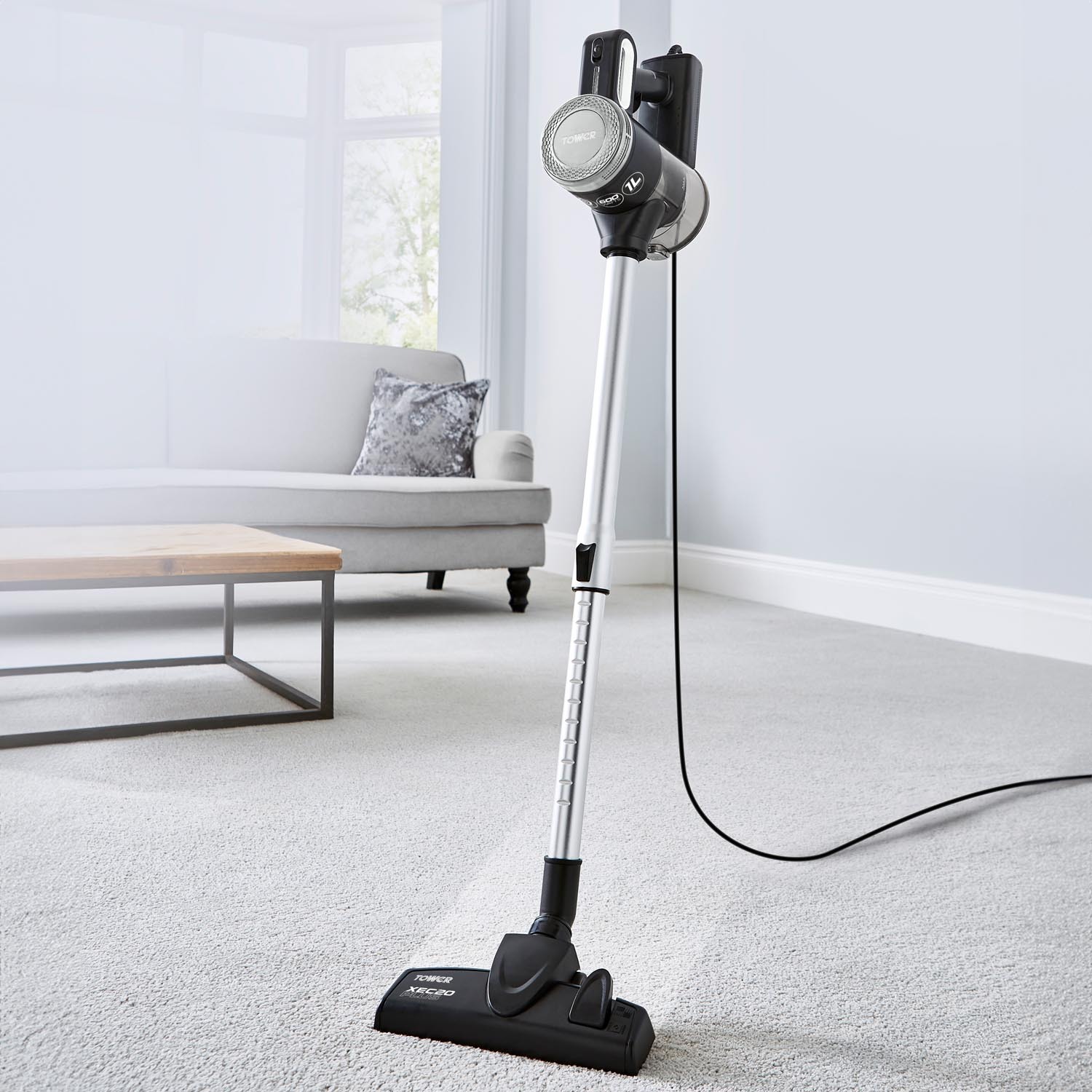Tower Platinum Corded 3 in 1 Vac - Platinum Image 3