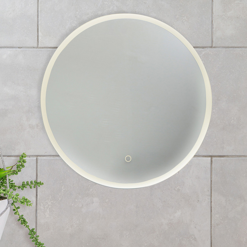 I Touch Boston LED Mirror - Round Image 5