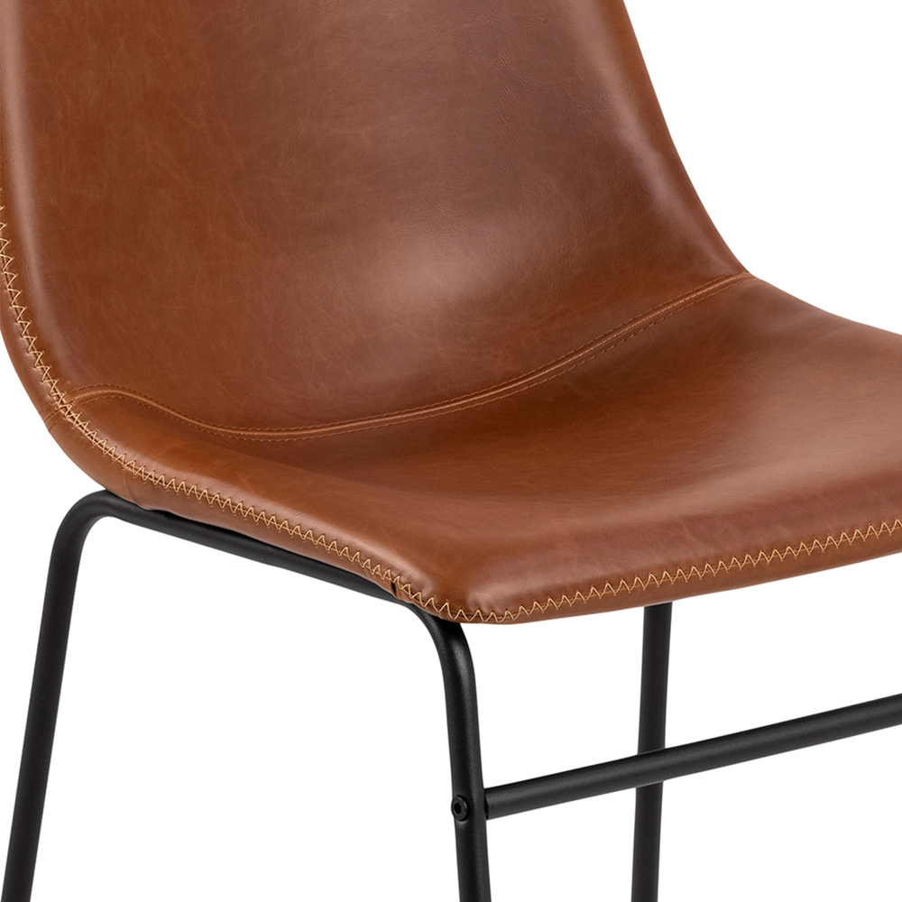 Florence Oregon Set of 2 Brown Dining Chair Image 6