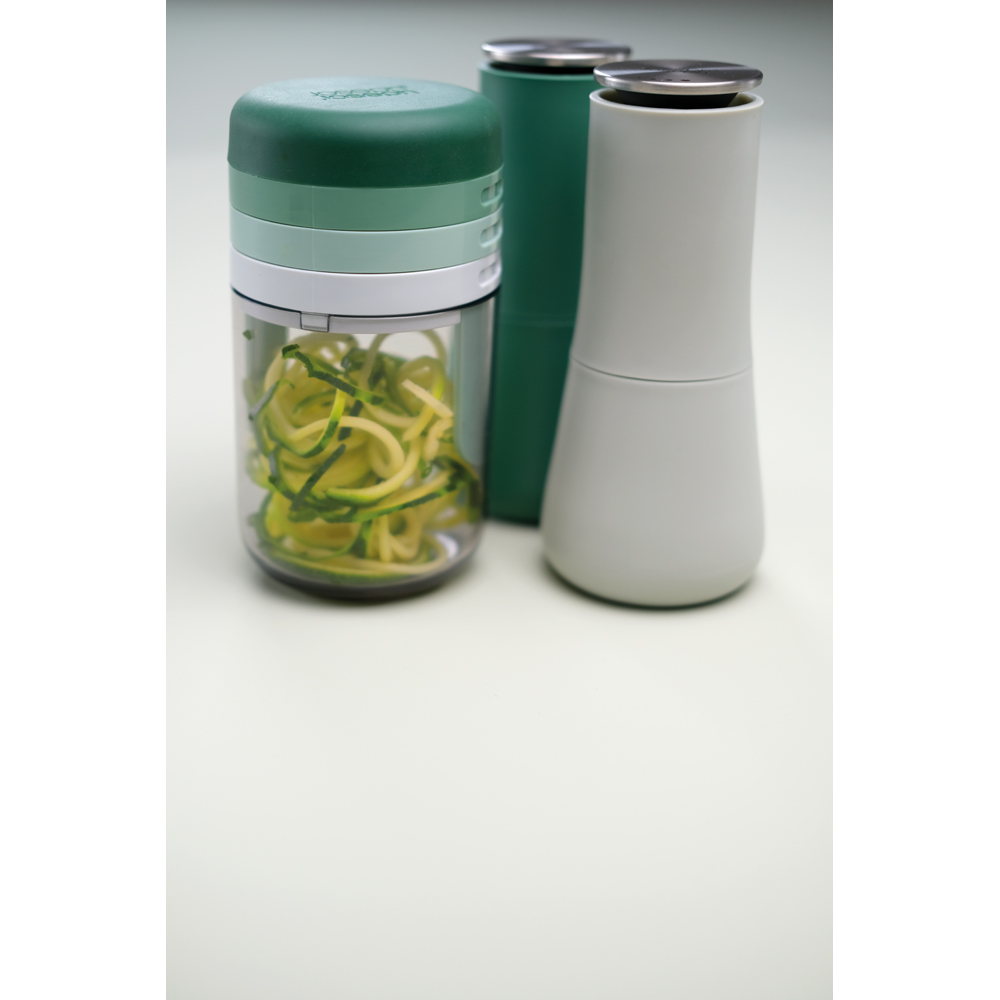 Joseph Joseph Spiro Sage Green Hand-Held Spiralizer Image 2