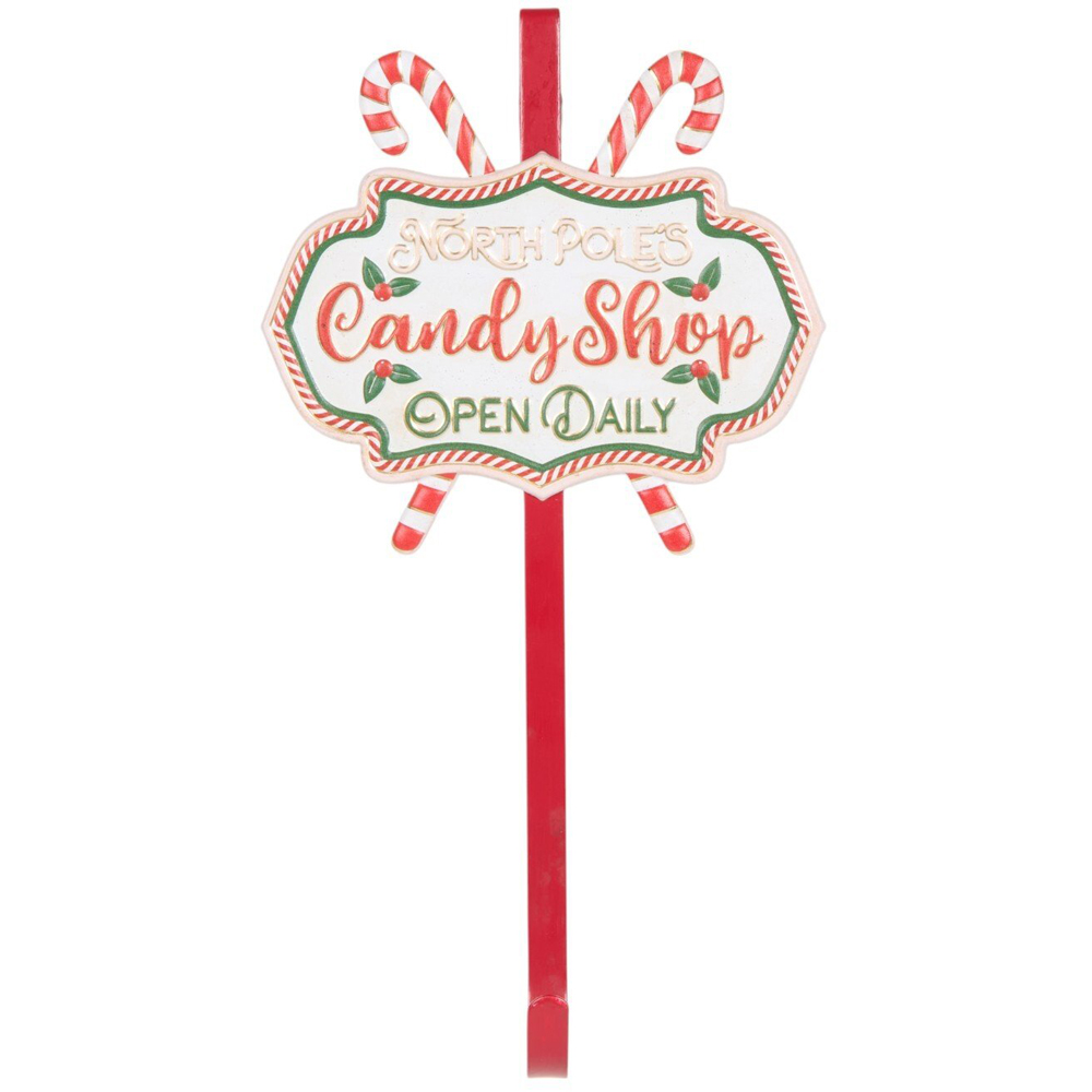 Candy Cane Wreath HangerRed Image 2