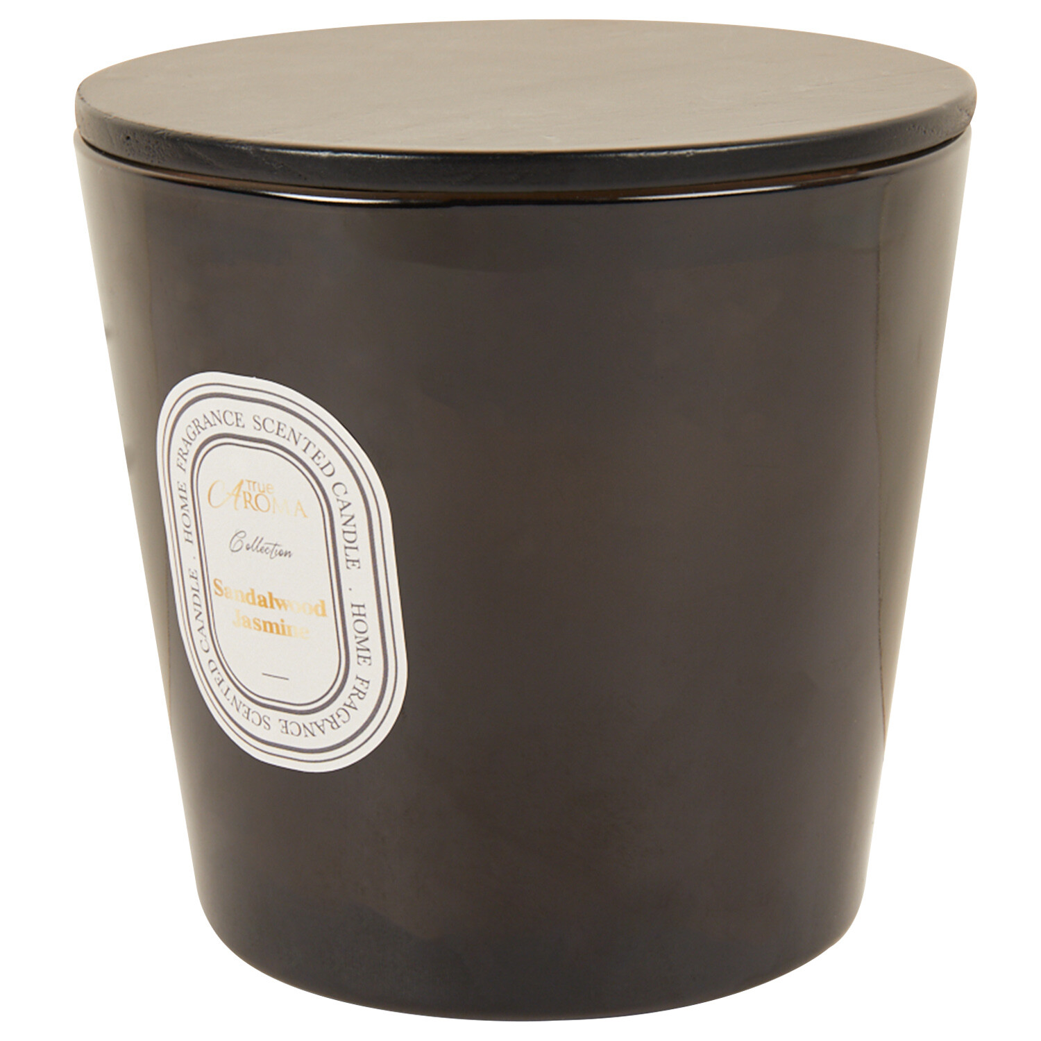 Sandalwood and Jasmine 3 Wick Candle - Brown Image 2