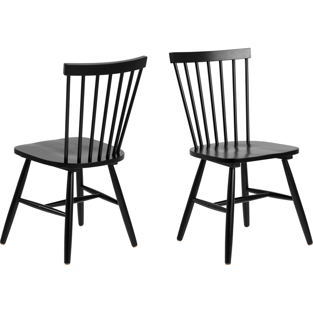 Furniture To Go Riano Black Dining Chair Set of 2 Image 9