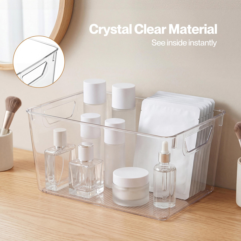 Toque Clear Fridge Storage Bin 6 Pack Image 3