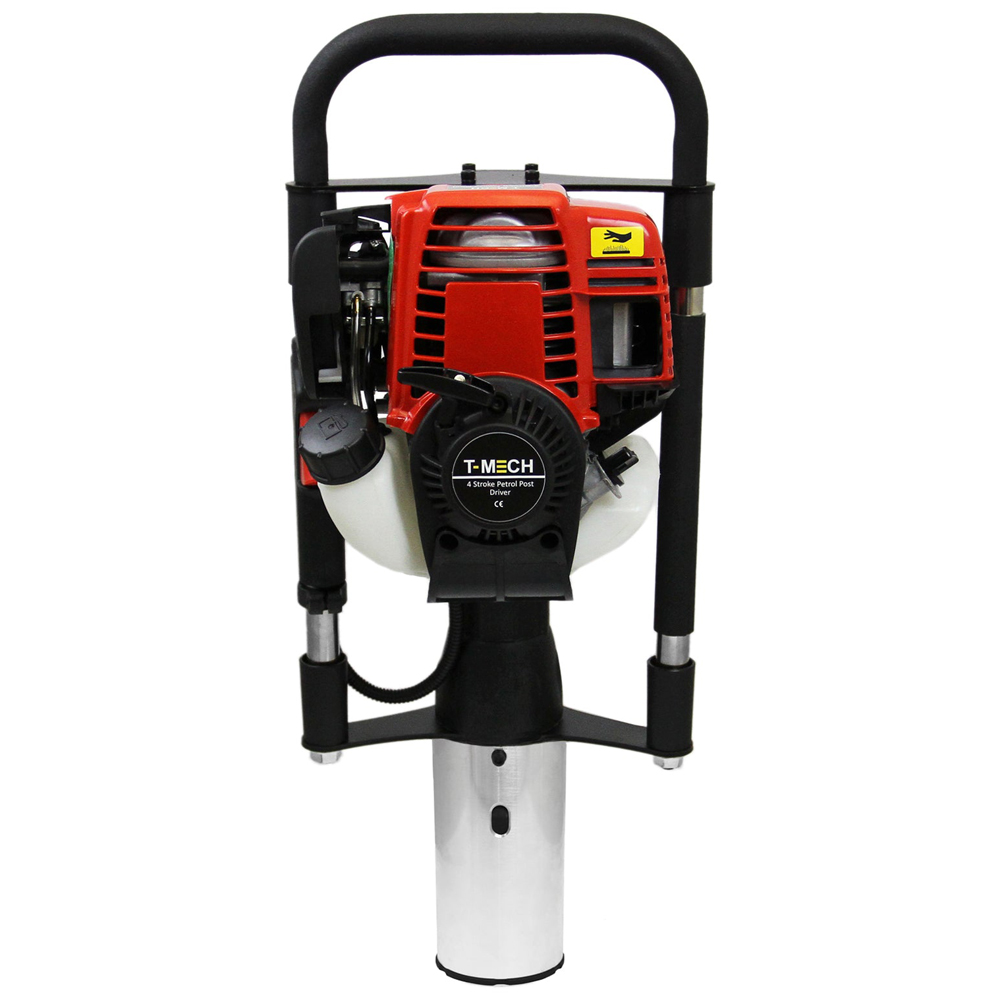 T-Mech 24811 4-Stroke Petrol Post Driver 120mm Image 4