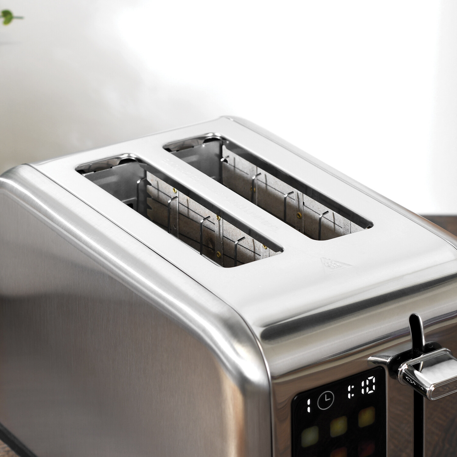 Digital 2 Slice Toaster Silver Image 3