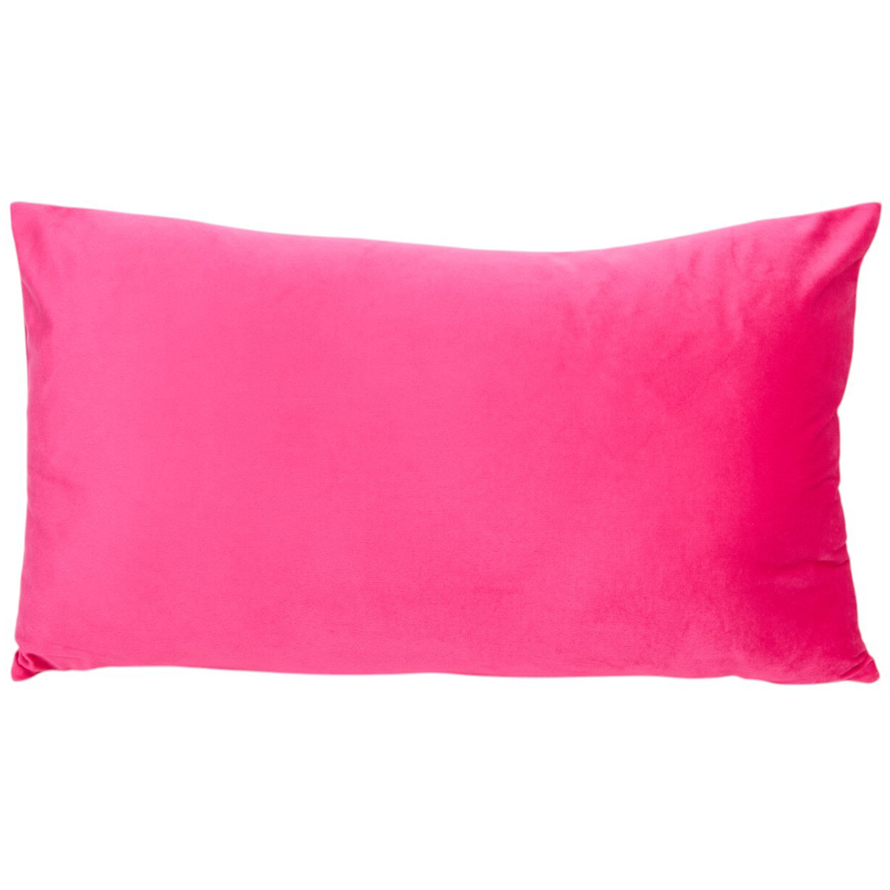 Long Cosy Christmas Cushion  - Pink Image 2