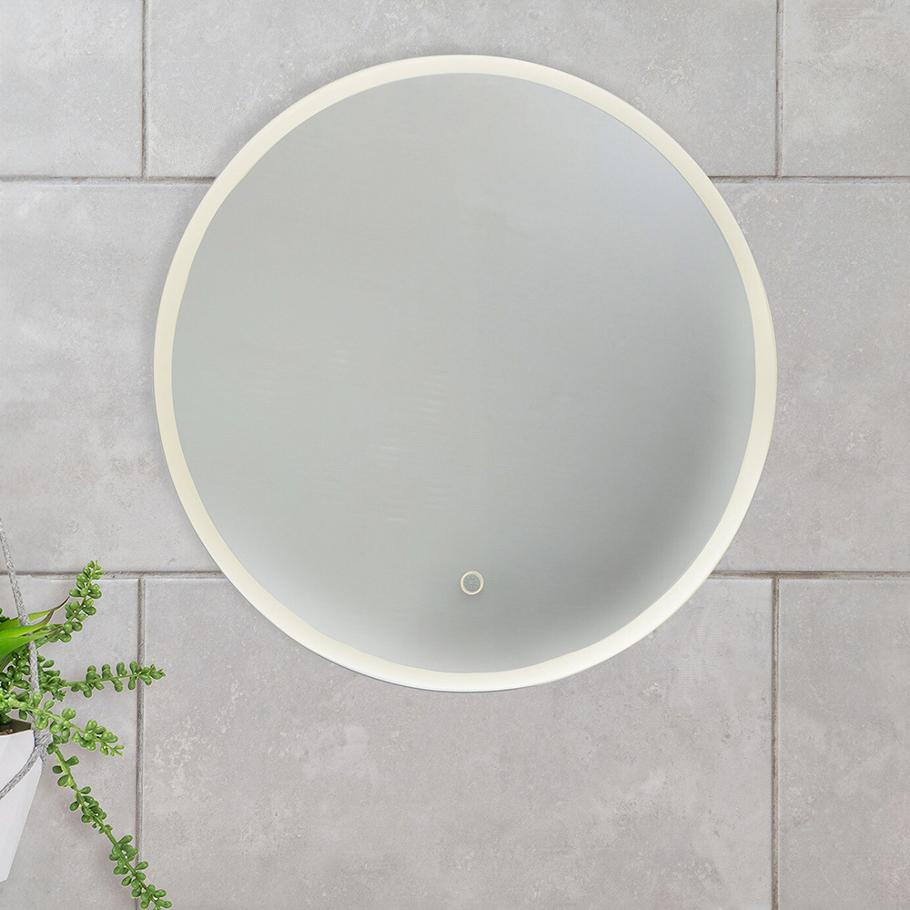 I Touch Boston LED Mirror - Round Image 4