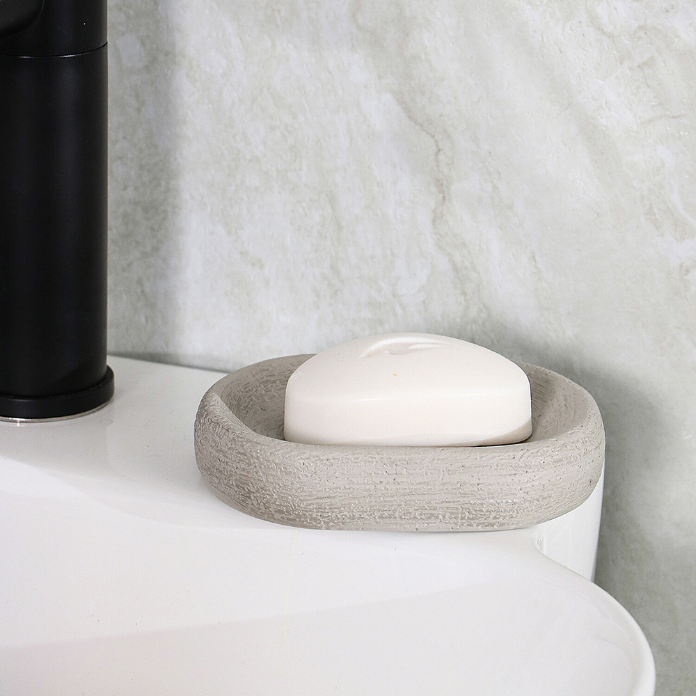 Oslo Soap Dish - Grey Image 3