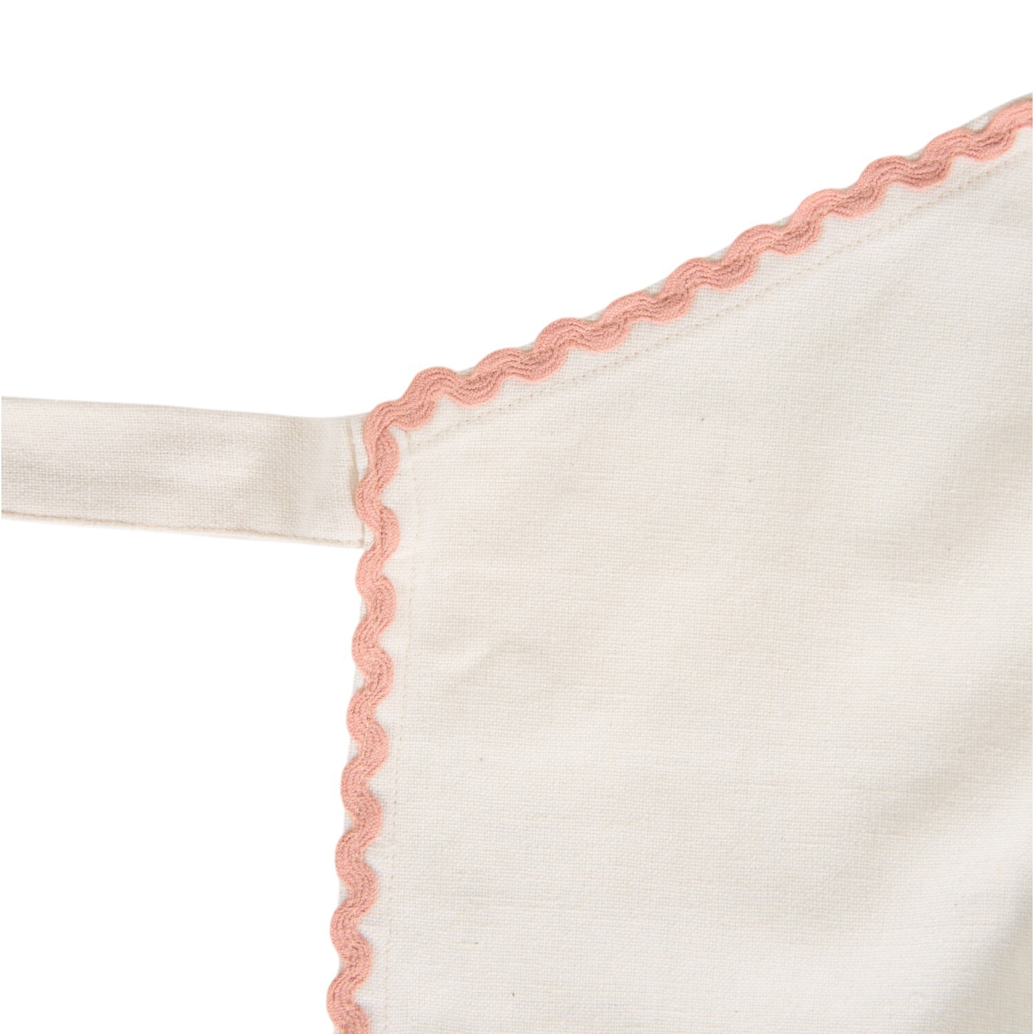 Scallop Apron White Image 6