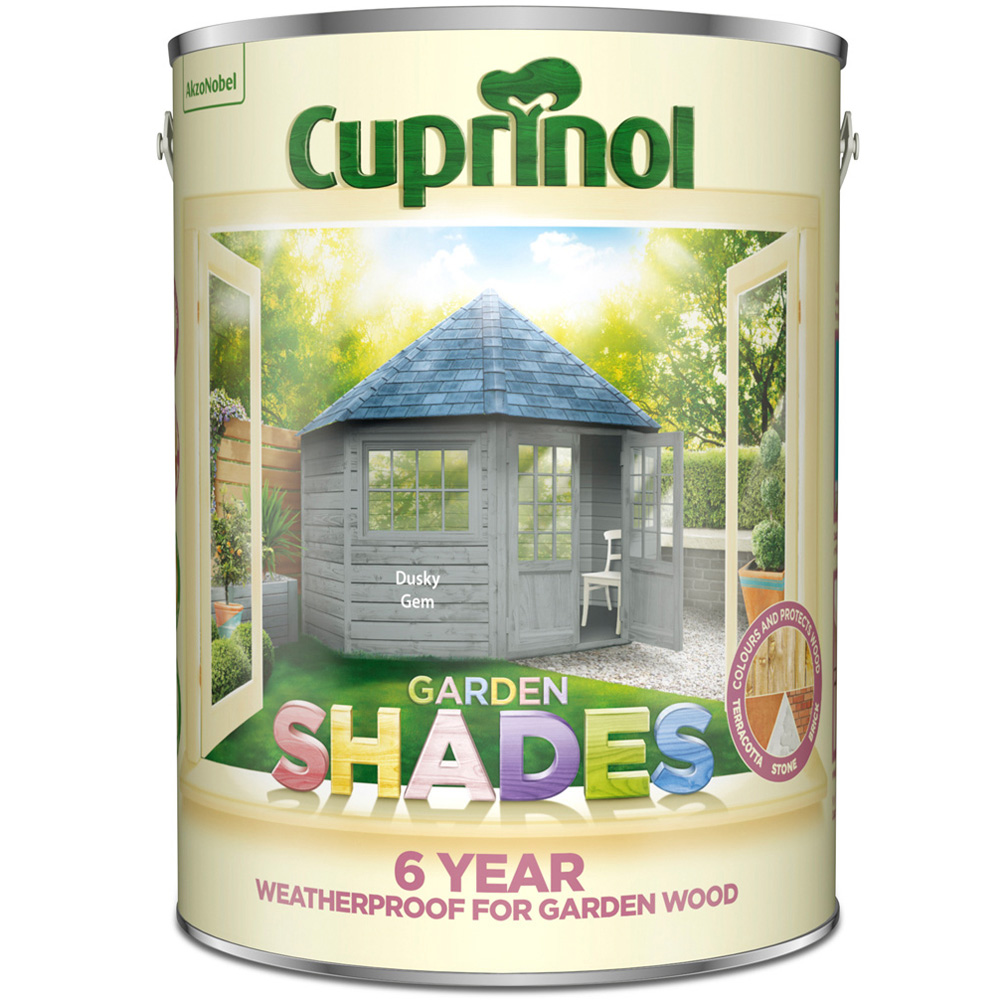 Cuprinol Garden Shades Dusky Gem Matt Exterior Wood Paint 5L Image 2