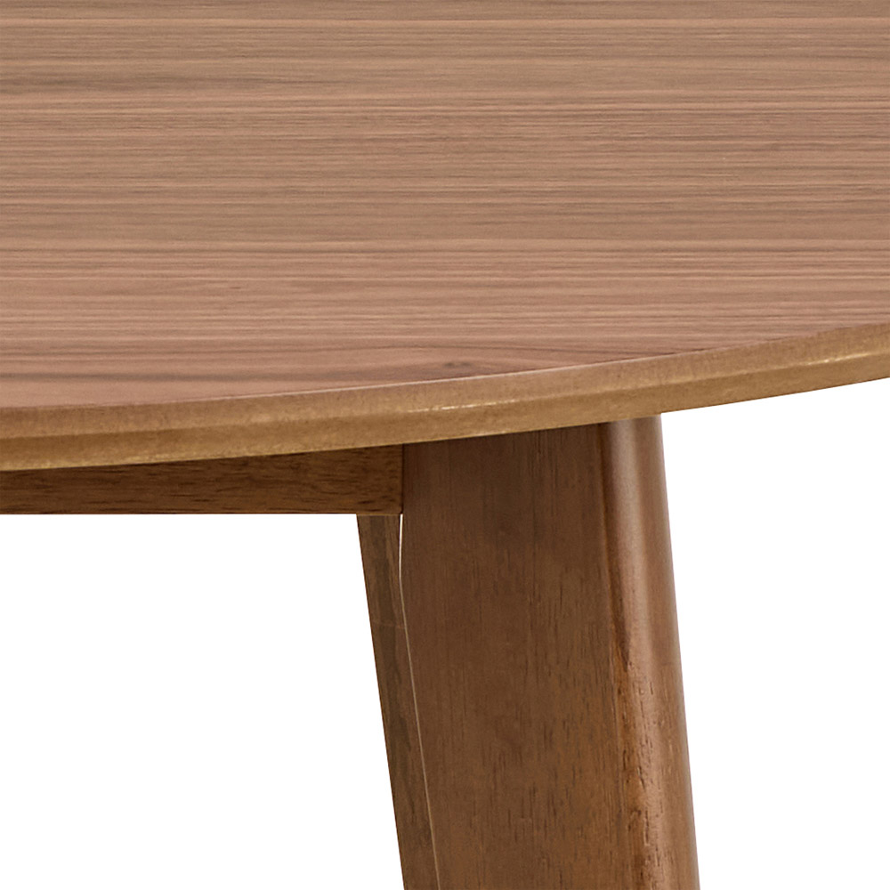 Furniture To Go Roxby Walnut 4 Seater Round Dining Table Image 7