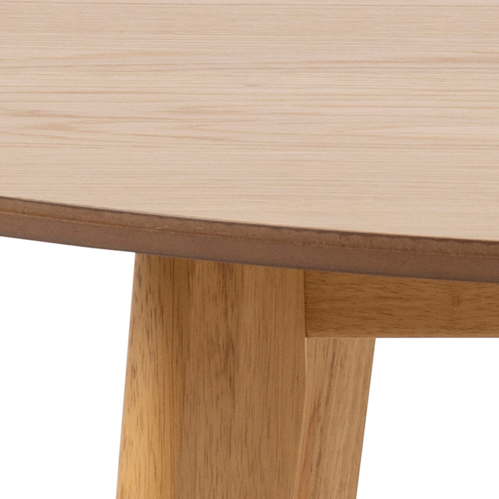 Furniture To Go Roxby Oak 4 Seater Round Dining Table Image 3