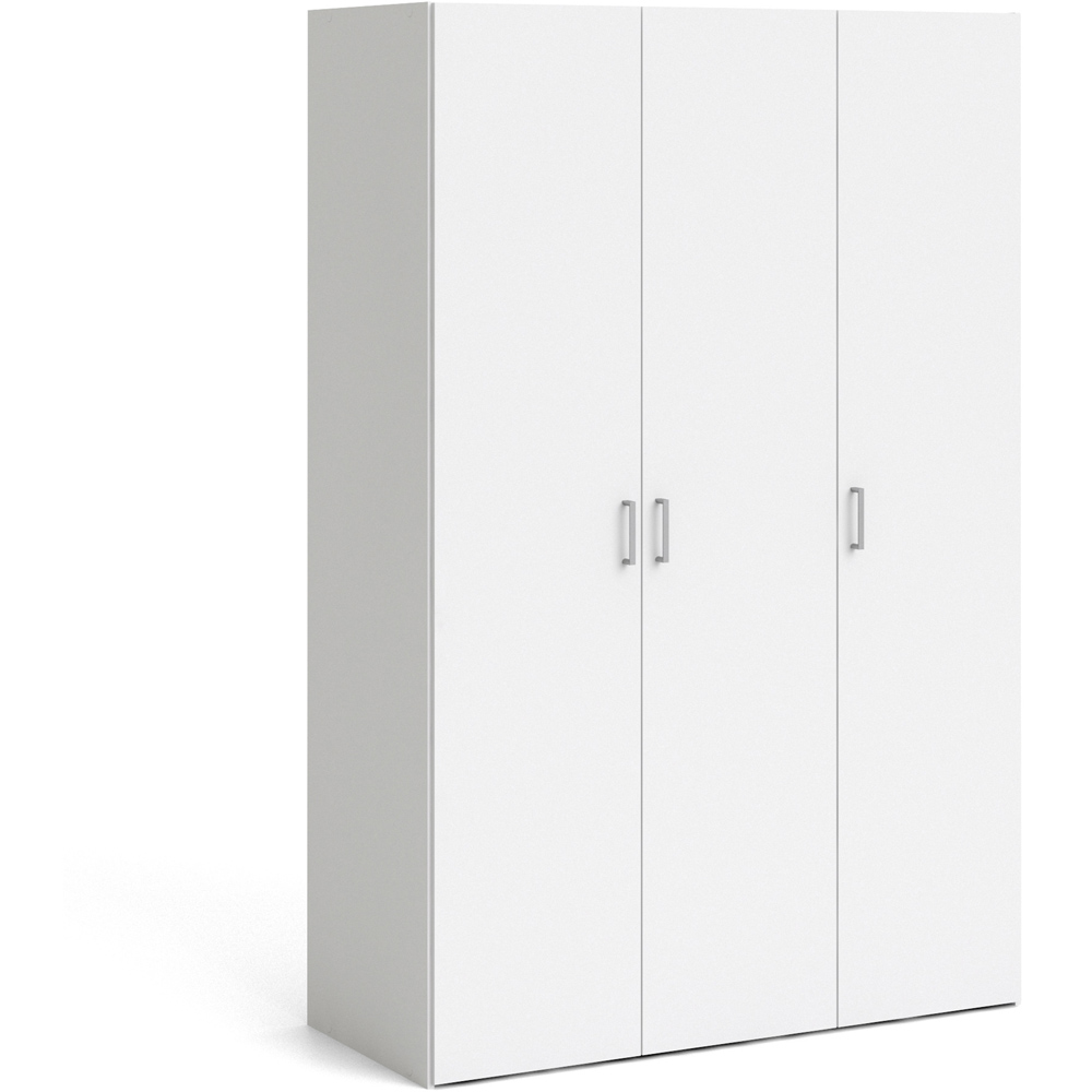 Furniture To Go Space White 1750 3 Door Wardrobe Image 2