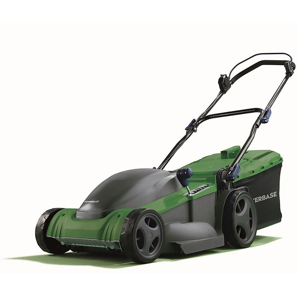 Powerbase 1800W 41cm Green Electric Lawn Mower Image 3