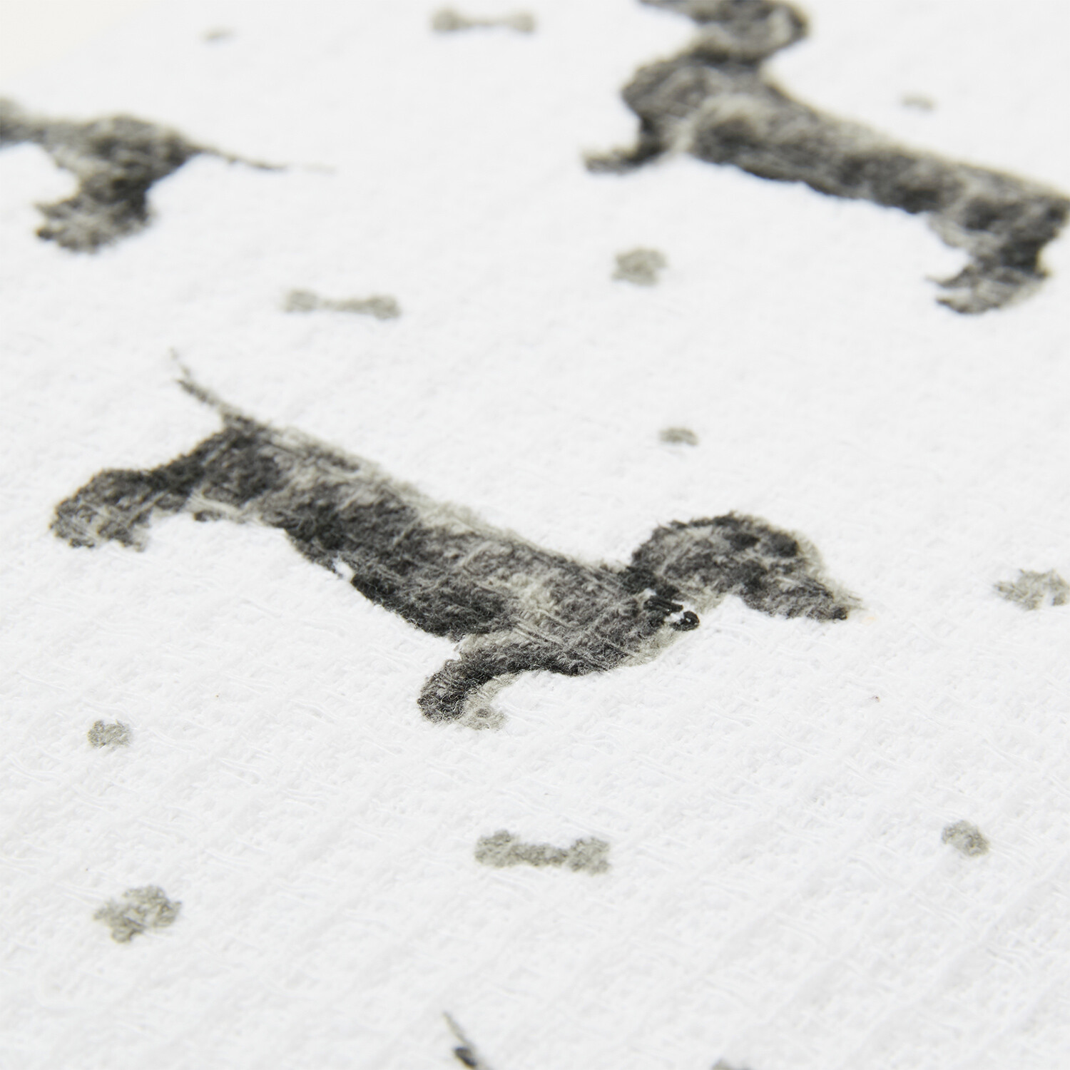 My Home Dexter Tea Towel - White Image 3