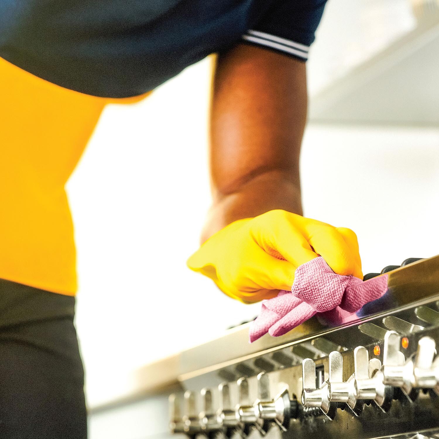 Marigold Squeaky Clean Flexi Microfibre Cloth Image 4