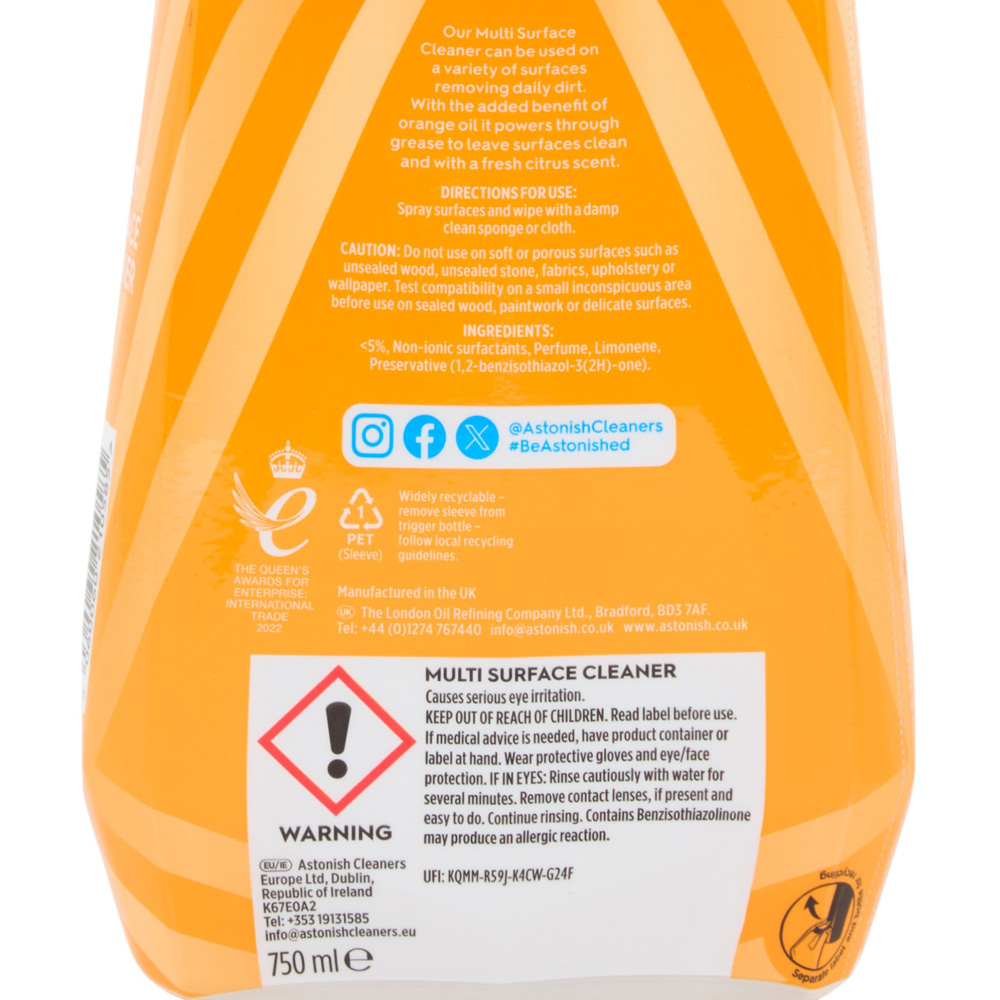 Astonish Multi Surface Cleaner Image 3