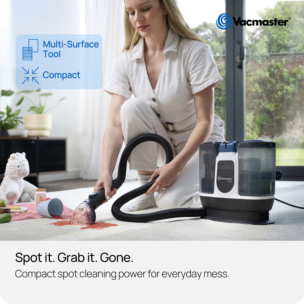 Vacmaster Spotlet SCM0501-01 Carpet Spot Cleaner with Accessories and Carpet Solution 500W Image 3