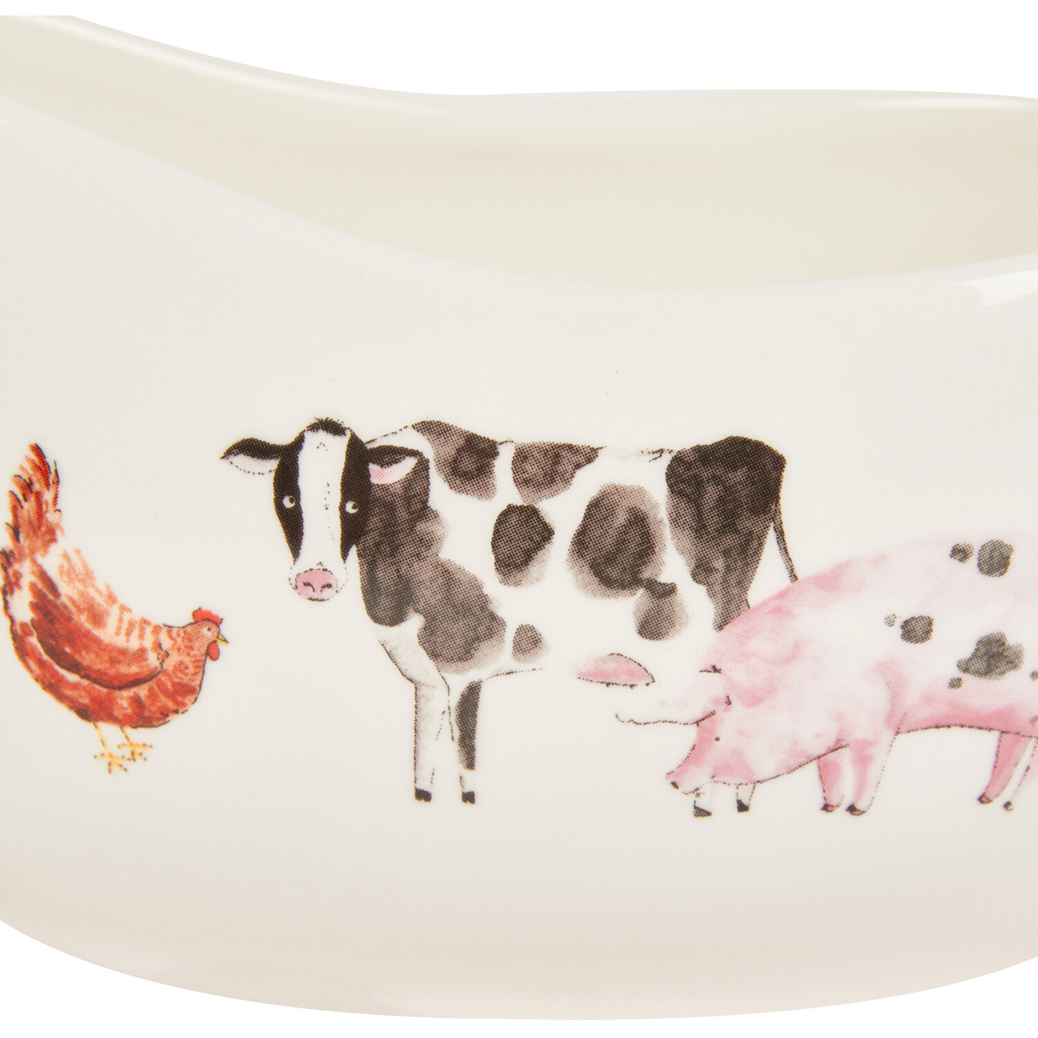Daisy Farm Gravy Boat - White Image 2
