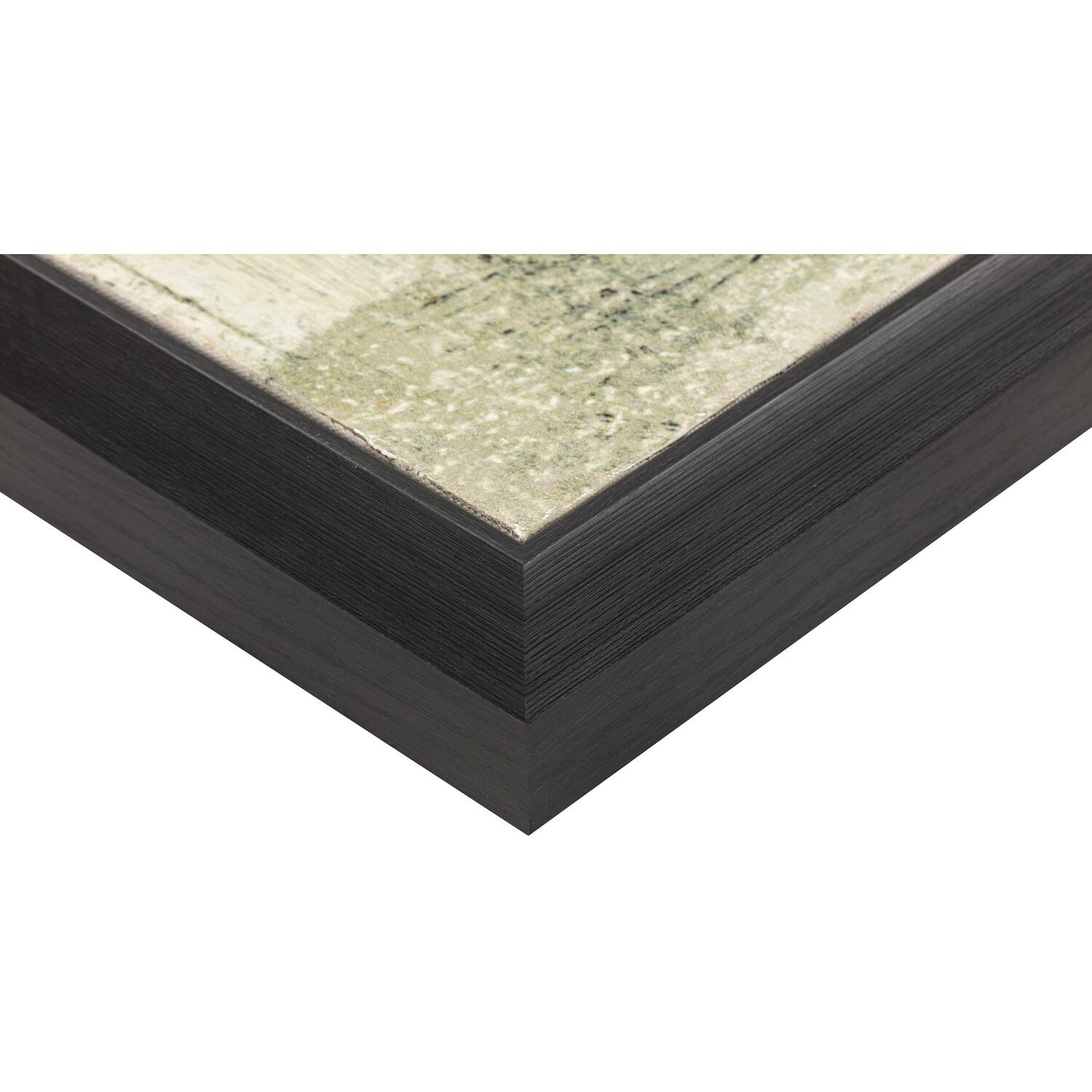 Textured Abstract Framed Canvas Neutral Image 4