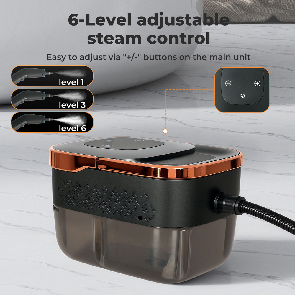 Spector SM2004-BK-UK Multipurpose Portable Steam Cleaner 1500W Image 4