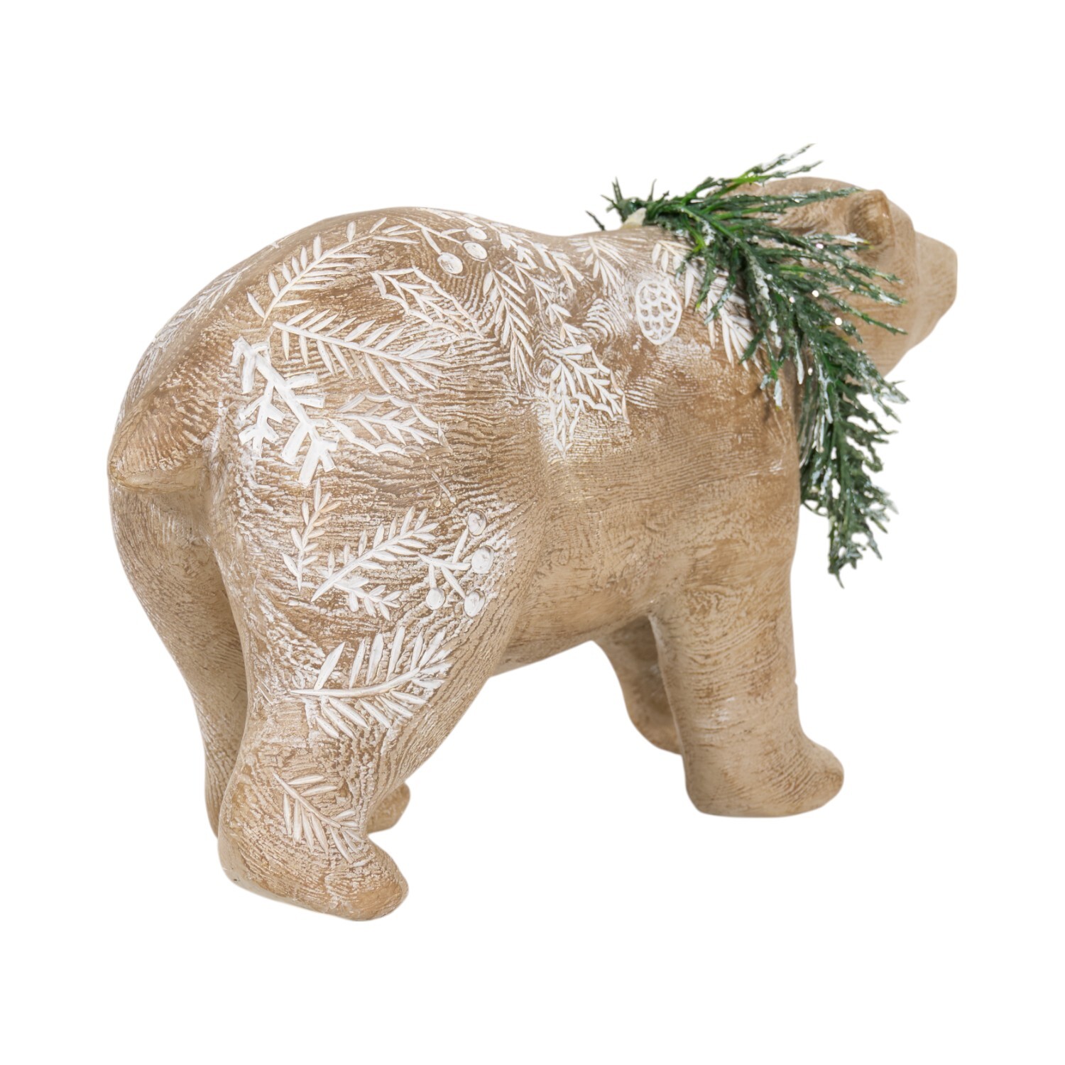 Scandi Bear Ornament Natural Image 3