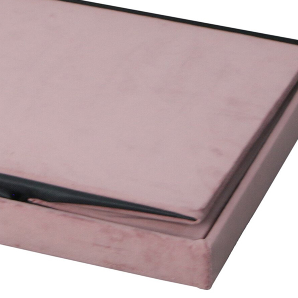 Seville Velvet Storage Box - Pink Image 8