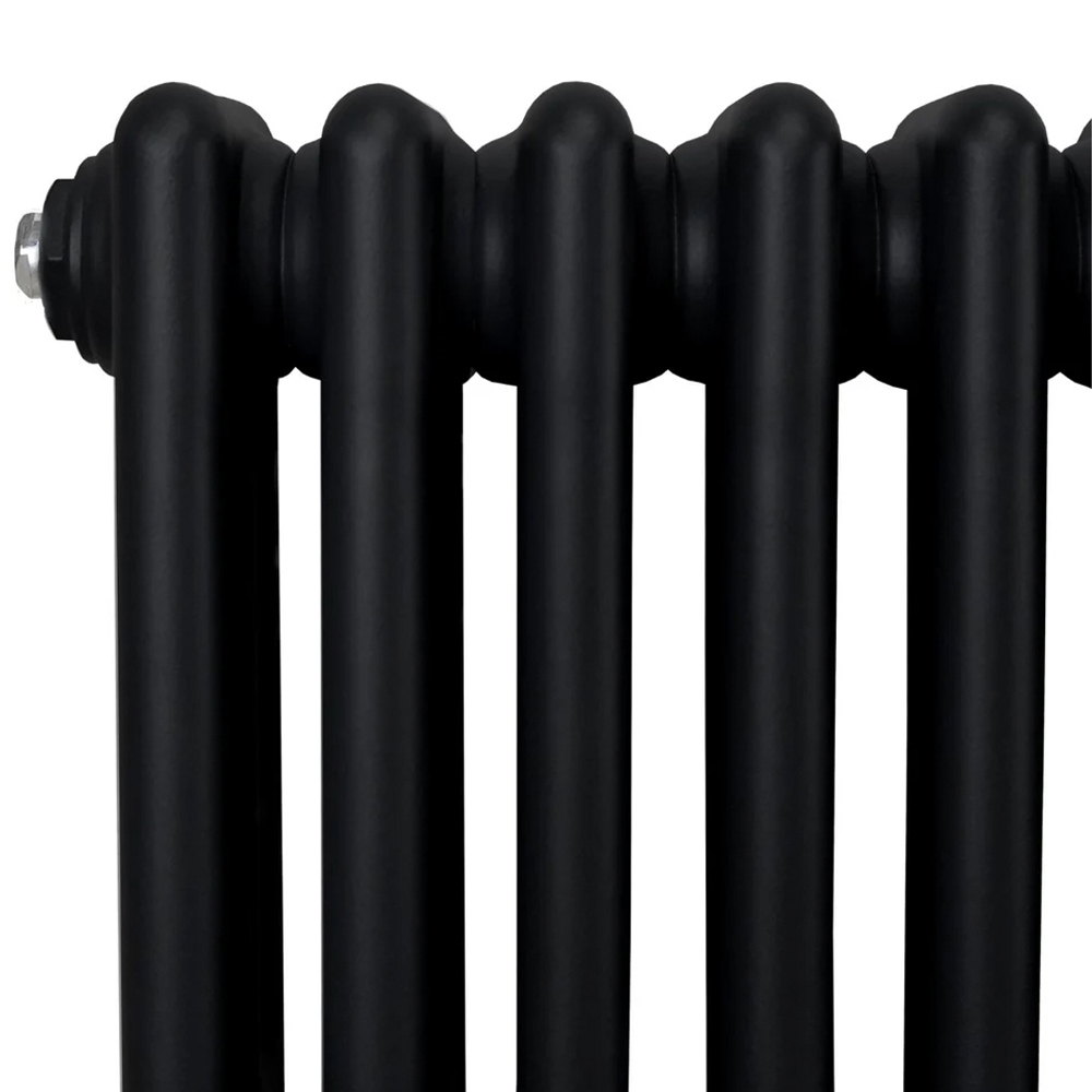 Monster Shop 7699 BTU Black Traditional 3 Column Radiator 600 x 1462mm Image 5