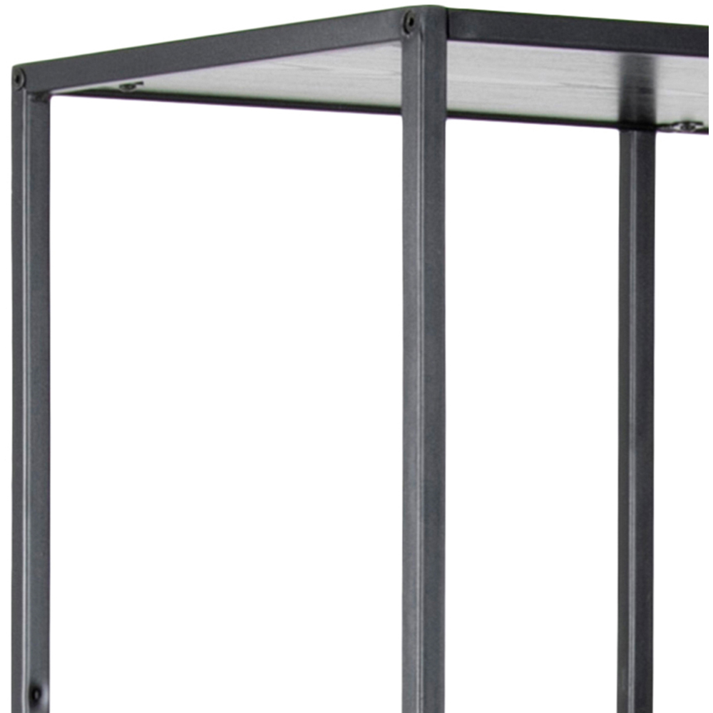 Furniture To Go Seaford Black 5 Shelf Tall Bookcase Image 7