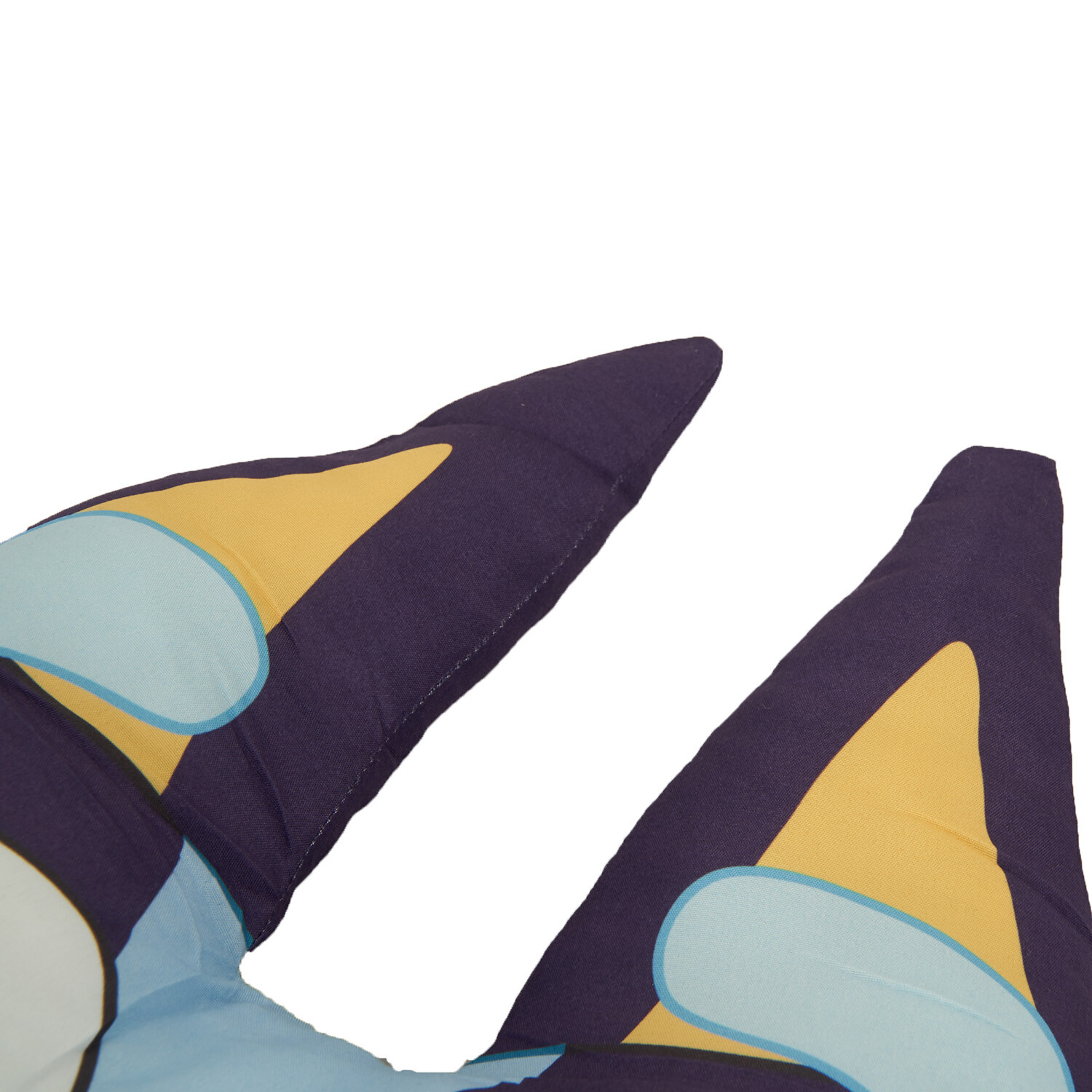Bluey Smile Shaped Cushion - Blue Image 4