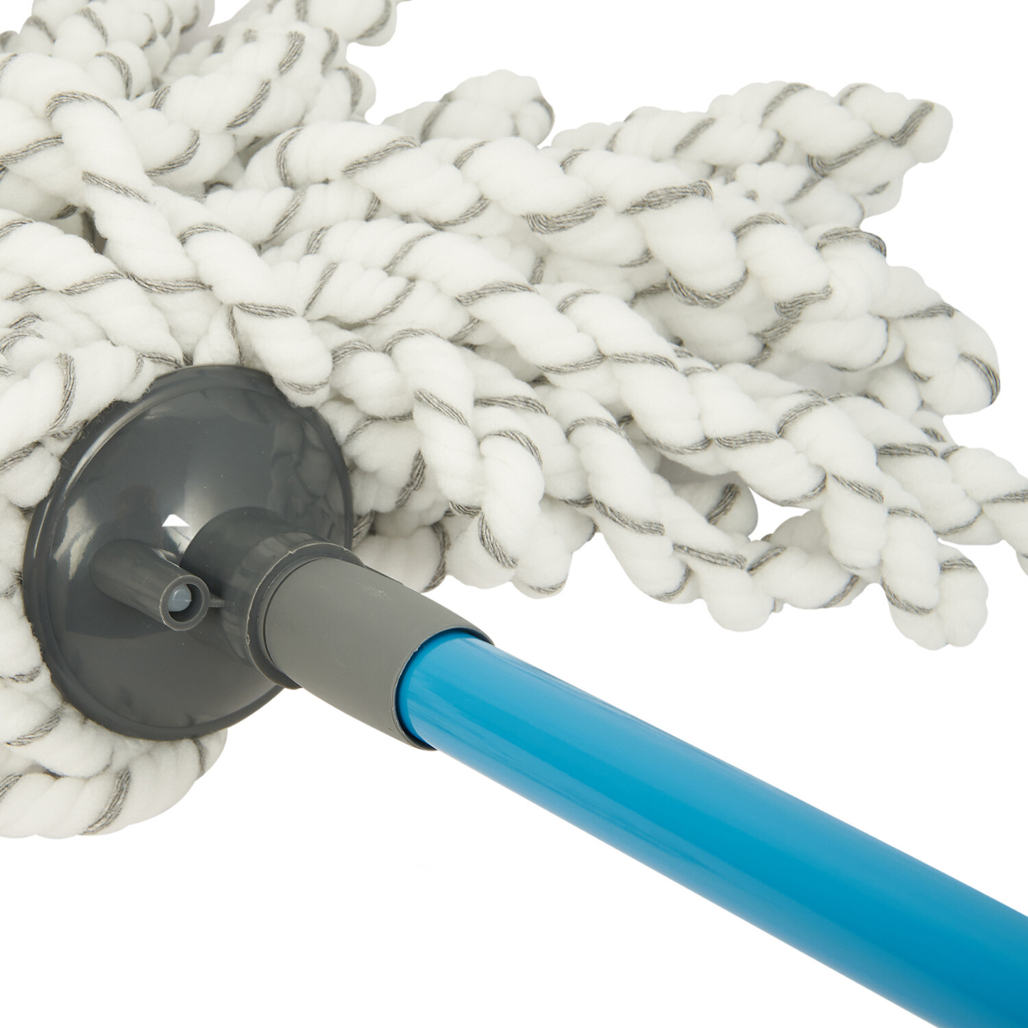 Dual Action Microfibre Mop XL - Blue Image 4