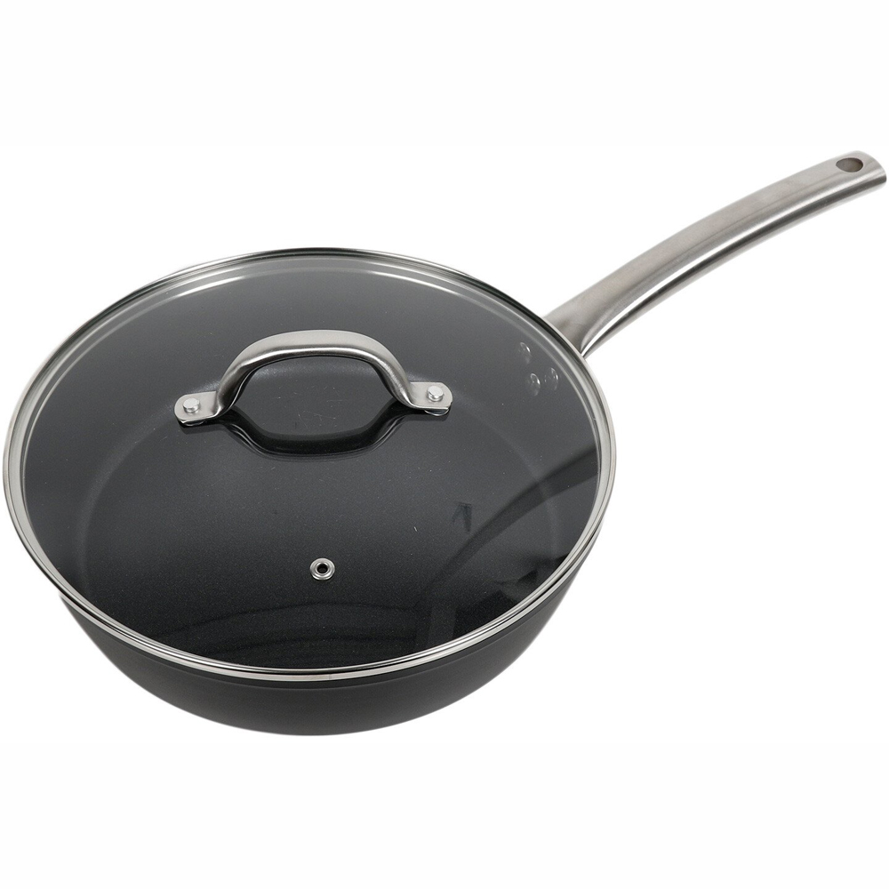26cm Forged Saute Pan - Black Image 2