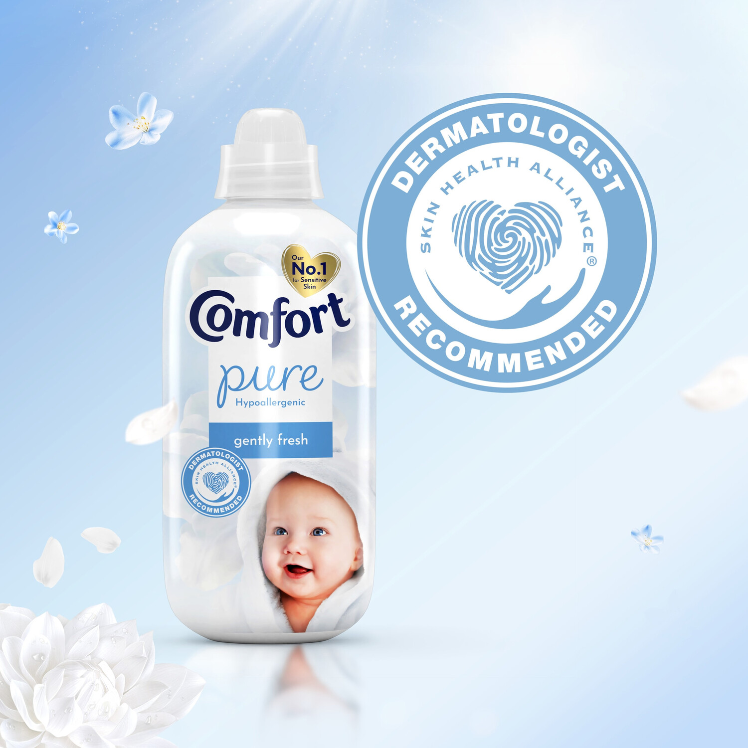 Comfort Pure Hypoallergenic Fabric Conditioner 31 Image 2