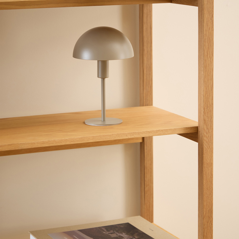 Florence Ludza 6 Shelf Oak Rectangular Bookcase Image 5