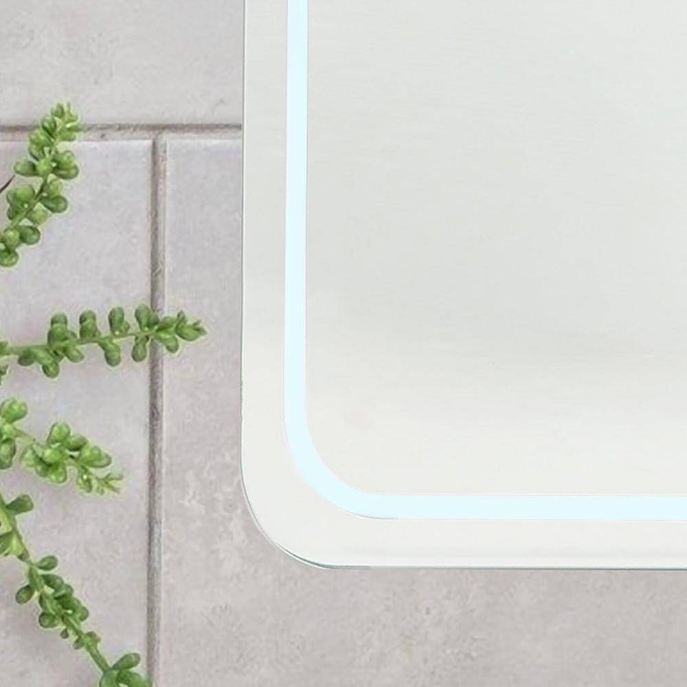 I Touch Boston LED Mirror - Rectangular Image 4