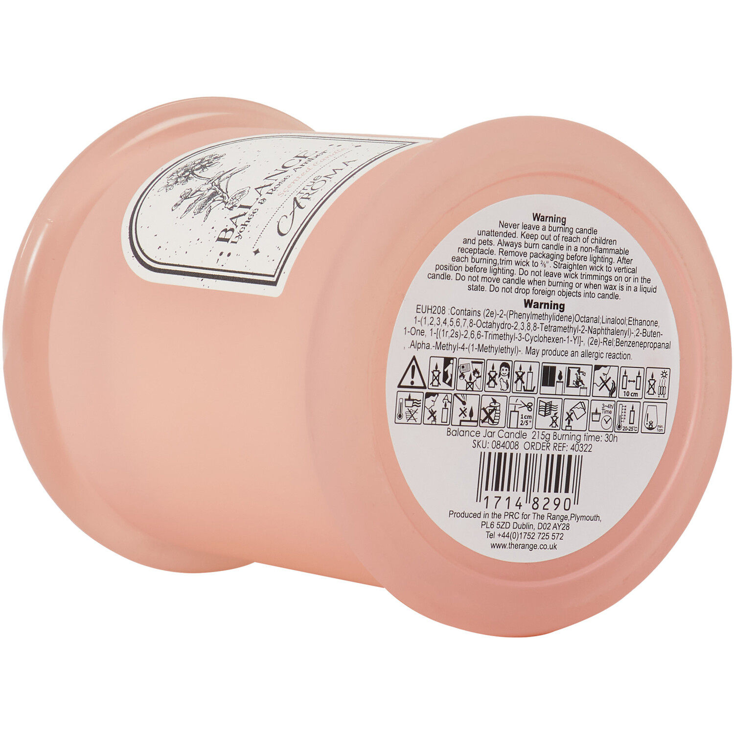 Balance Jar Candle - Pink Image 5