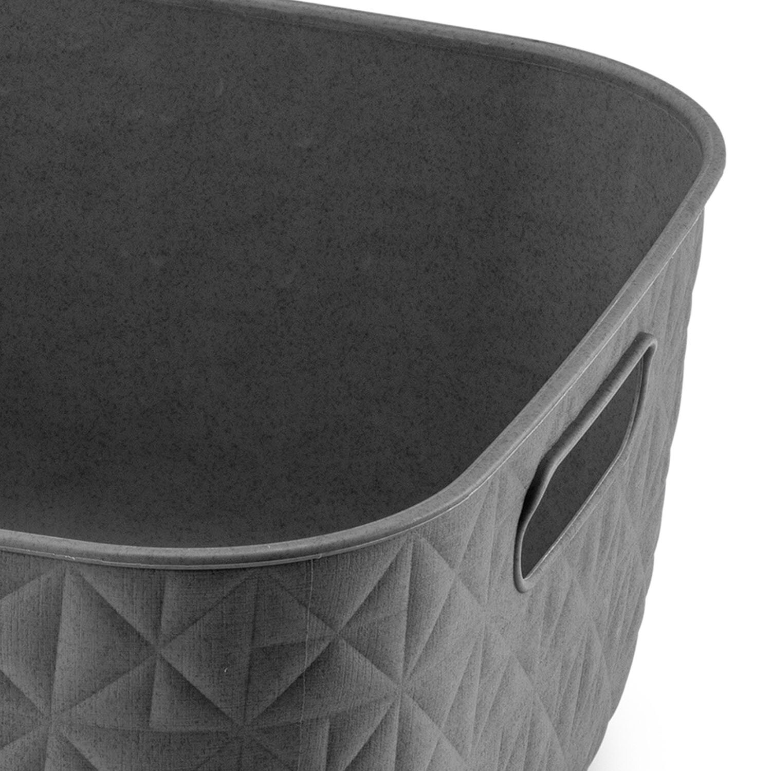 Curver Softex 12.5L Grey Storage Basket Image 6