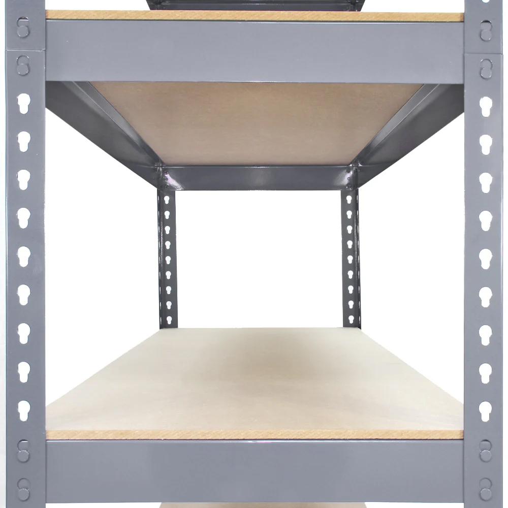 Monster Shop Q-Rax 5 Tier Grey Metal Racking Units 10 Pack (1) Image 6