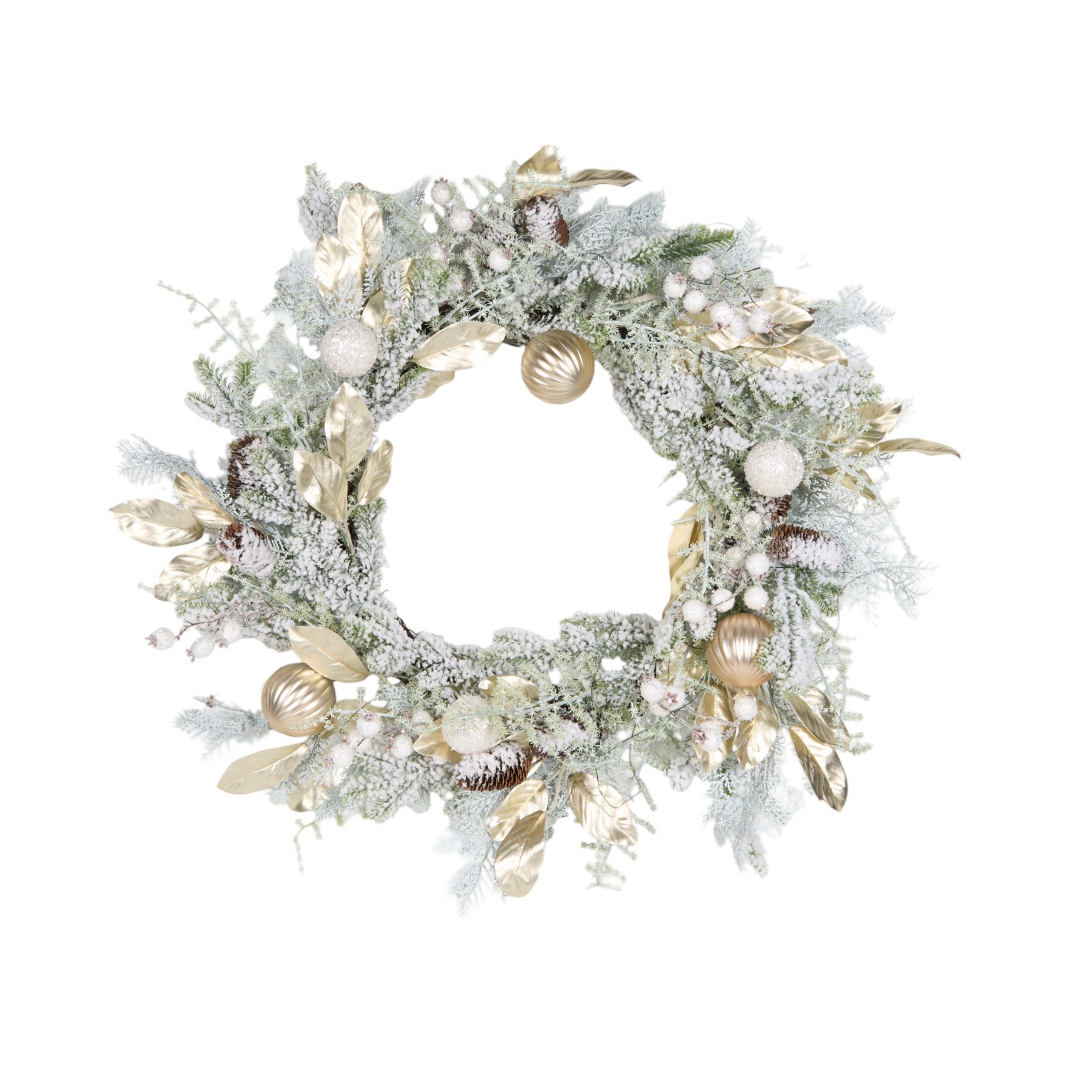 Gold Leaf Wreath Image 2