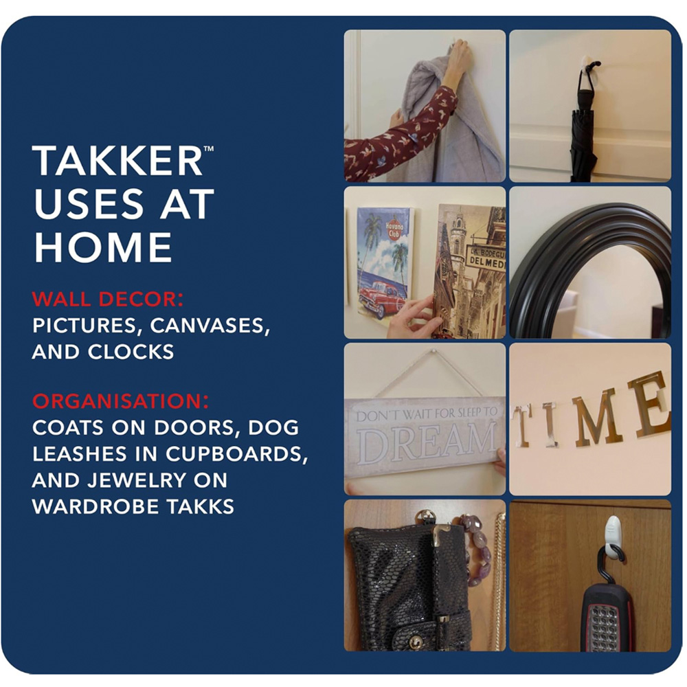 Takker Picture Hanging Kit 121 Piece Image 8
