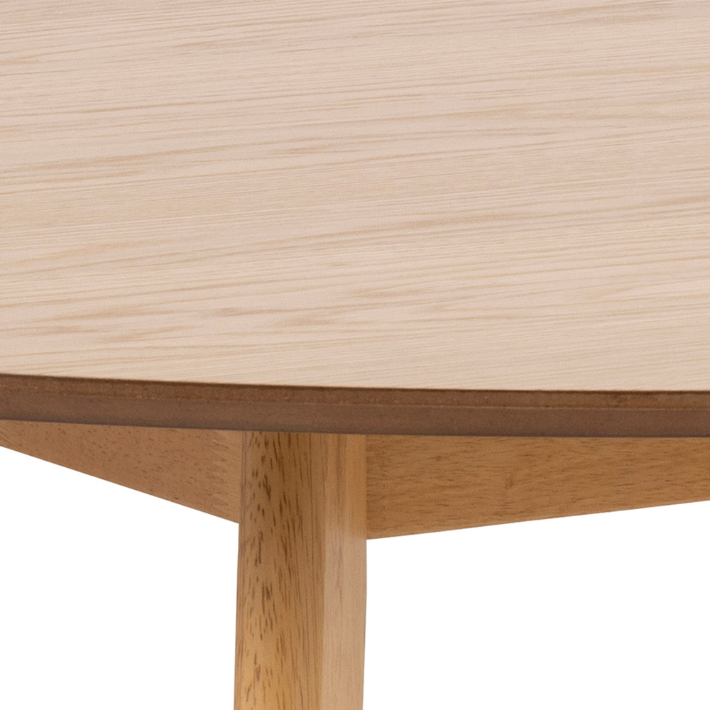 Furniture To Go Roxby Oak 4 Seater Round Dining Table Image 4