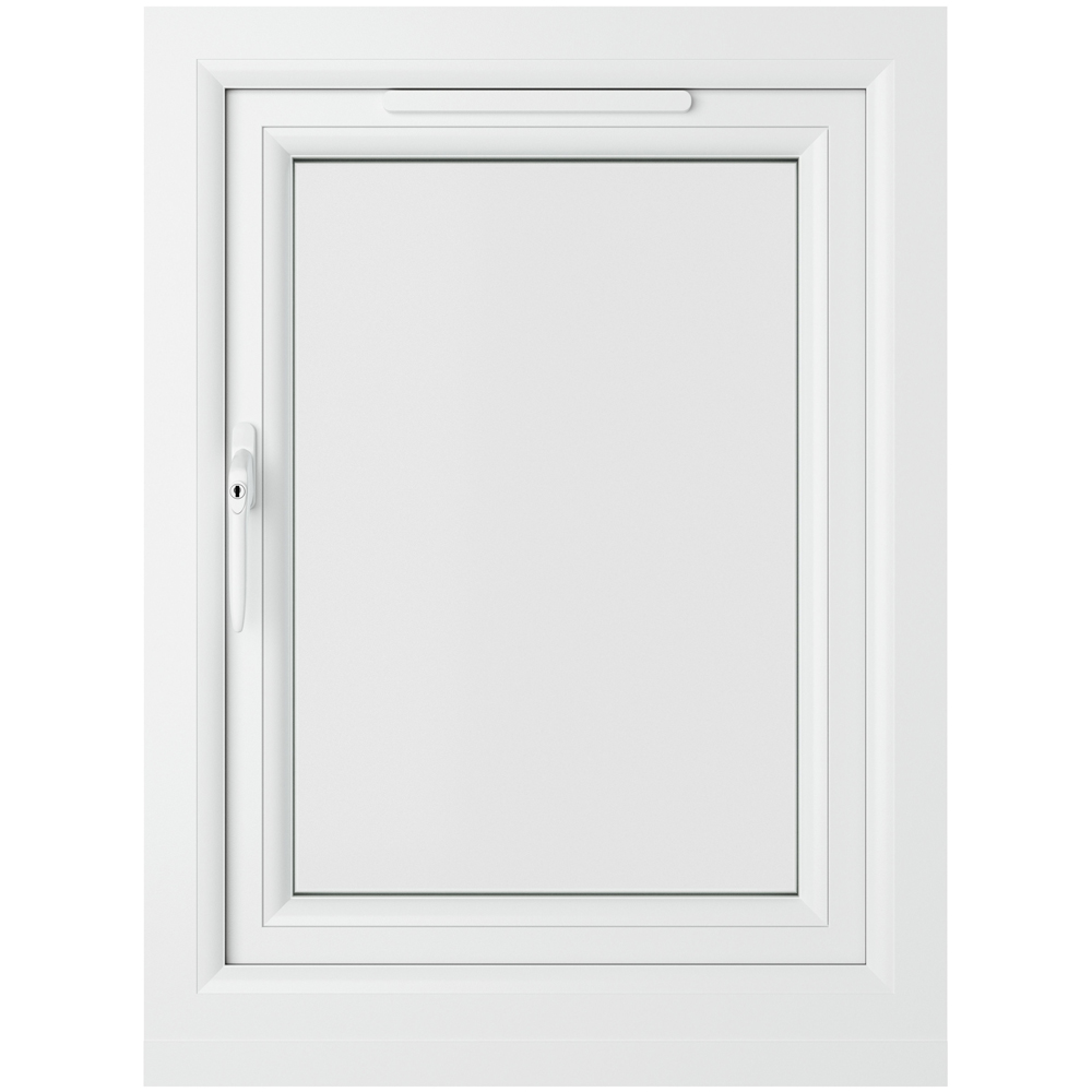 Crystal Agate and White LH Side Hung Clear Triple Glazed Window 610 x 820mm Image 3