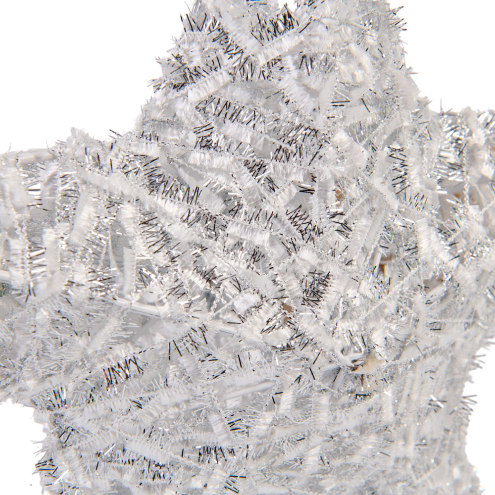 Frosted Fairytale White Star Tree Topper Image 3