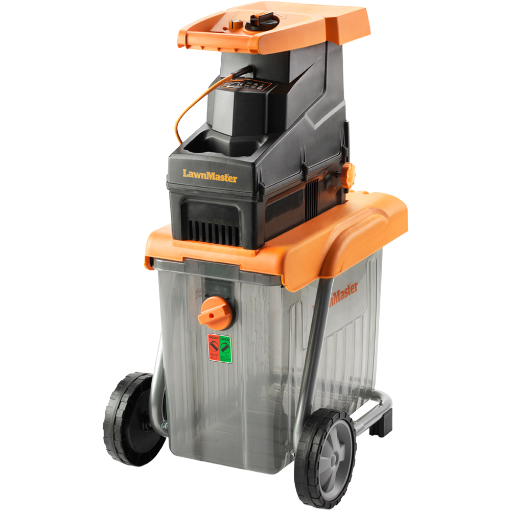 LawnMaster SDS2810-01 Quiet Electric Garden Shredder with 50L Collection Box 2800W Image 1