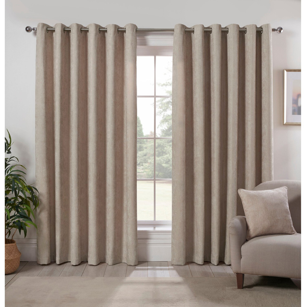 Divante Alden Natural Thermal Curtains 229 x 168cm Image 6