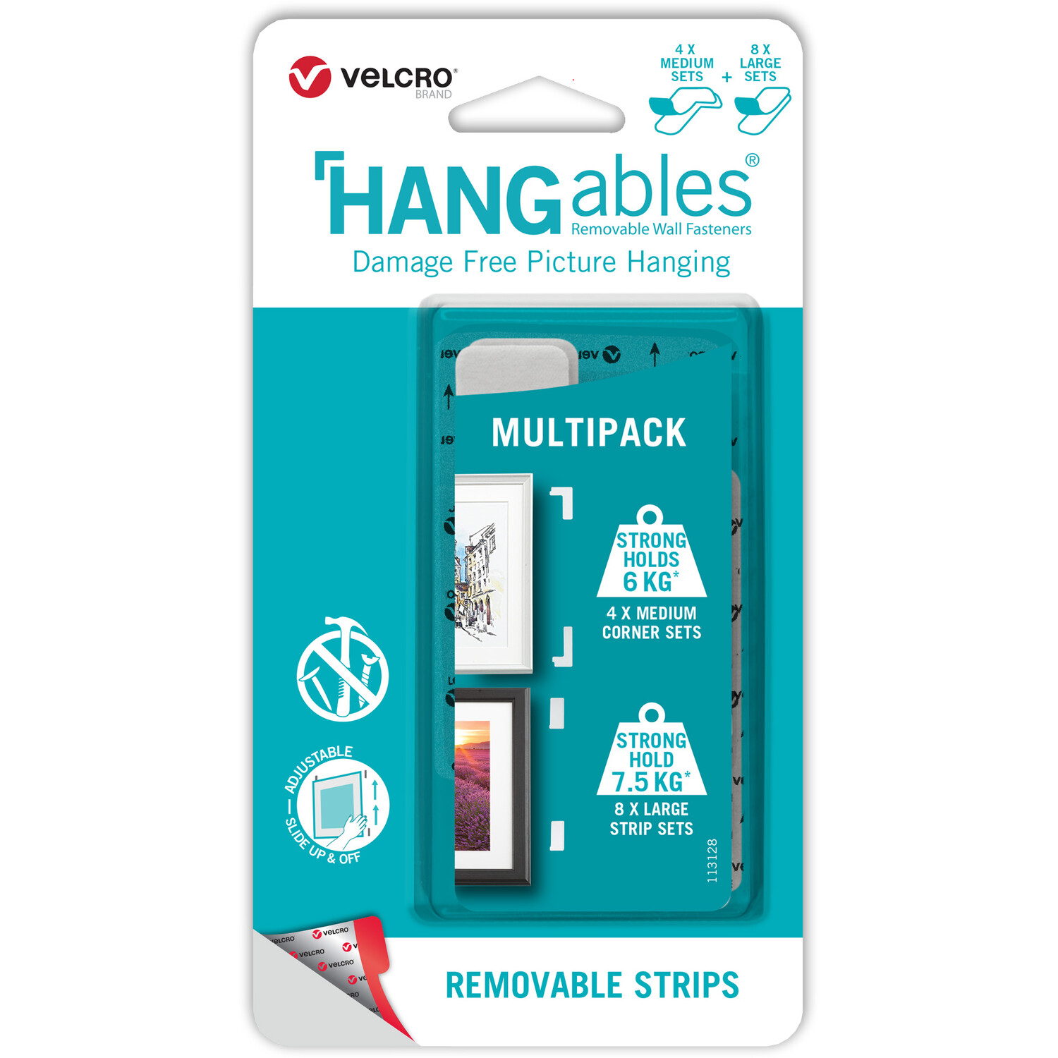 Medium and Large Hangable Strip Multipack Image 2